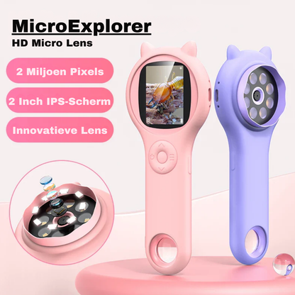 MicroExplorer™ | De ultieme microscoop voor jonge ontdekkers!